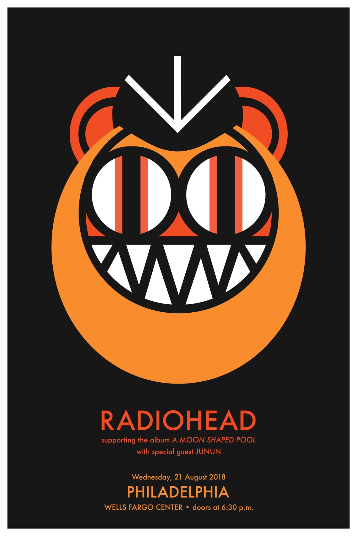 poster by M.Willis: Radiohead / Gritty
