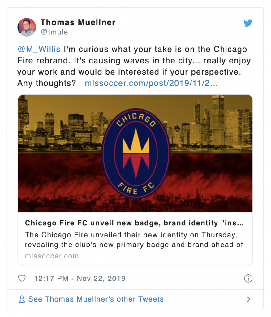 The work is already showing for the Chicago Fire